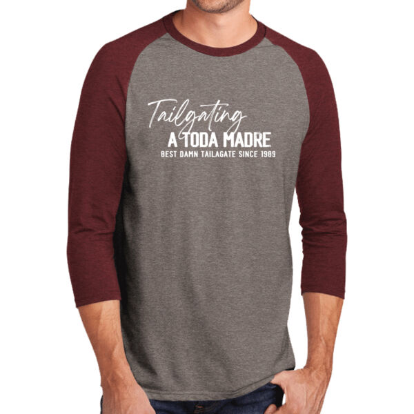 A Toda Madre Men's Perfect Tri ® 3/4 Sleeve Raglan Thumbnail