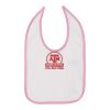 Infant Contrast Trim Premium Jersey Bib Thumbnail